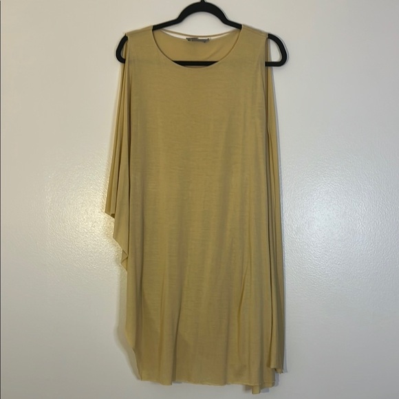 COS | Asymmetric Lagenlook layered Tencel dress Women’s size S sleeveless drapey - Picture 1 of 11